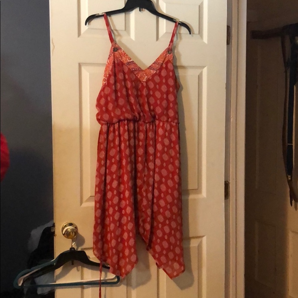 Women's Orange Dress